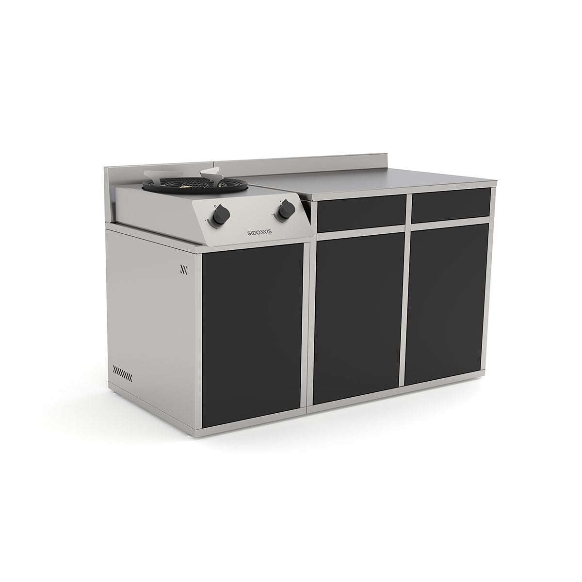Pack SIDONNIS – Quemador de Gas + Mesa NN Flame + Mesa NN Duo