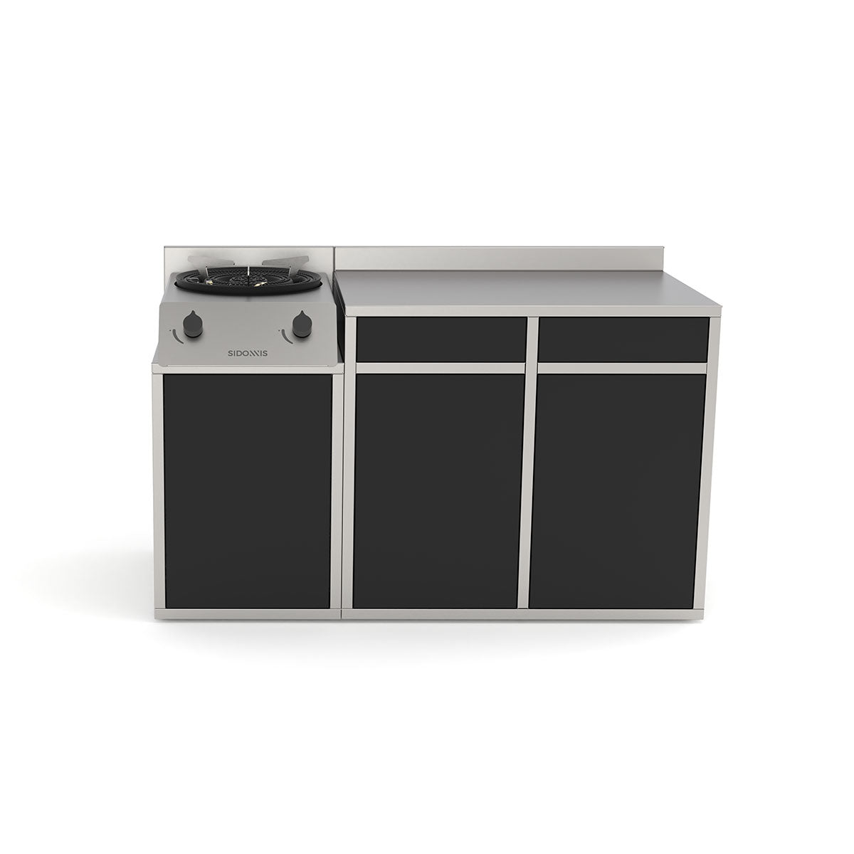 Pack SIDONNIS – Quemador de Gas + Mesa NN Flame + Mesa NN Duo