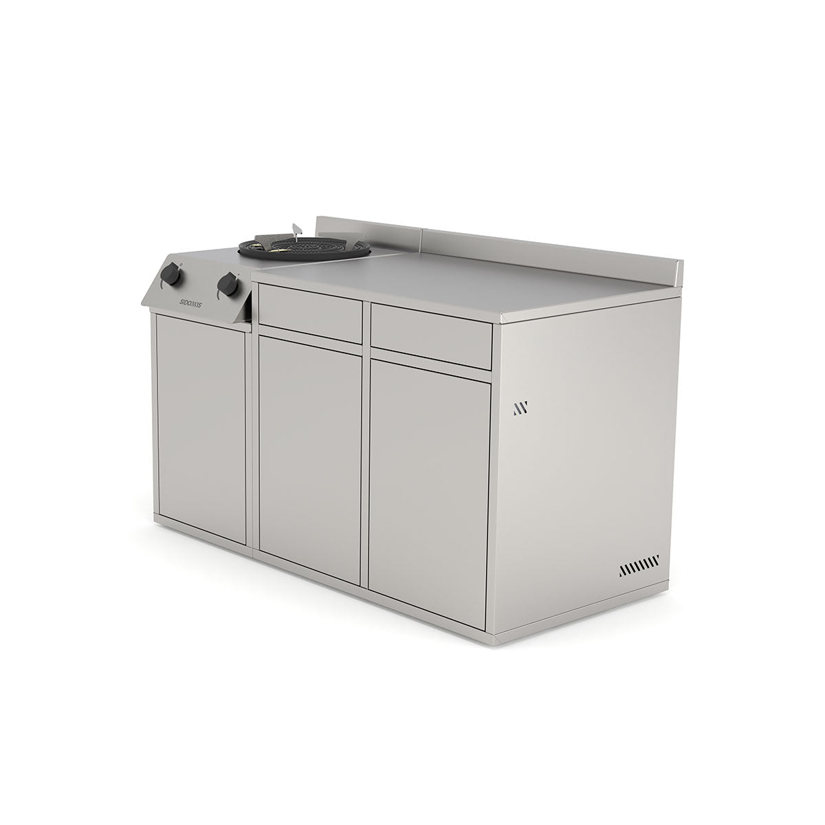 Pack SIDONNIS – Quemador de Gas + Mesa NN Flame + Mesa NN Duo