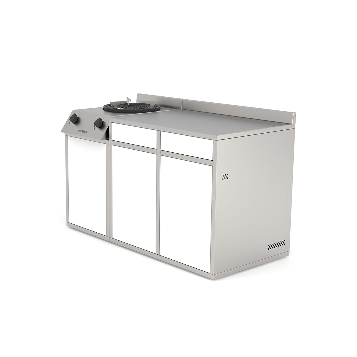 Pack SIDONNIS – Quemador de Gas + Mesa NN Flame + Mesa NN Duo