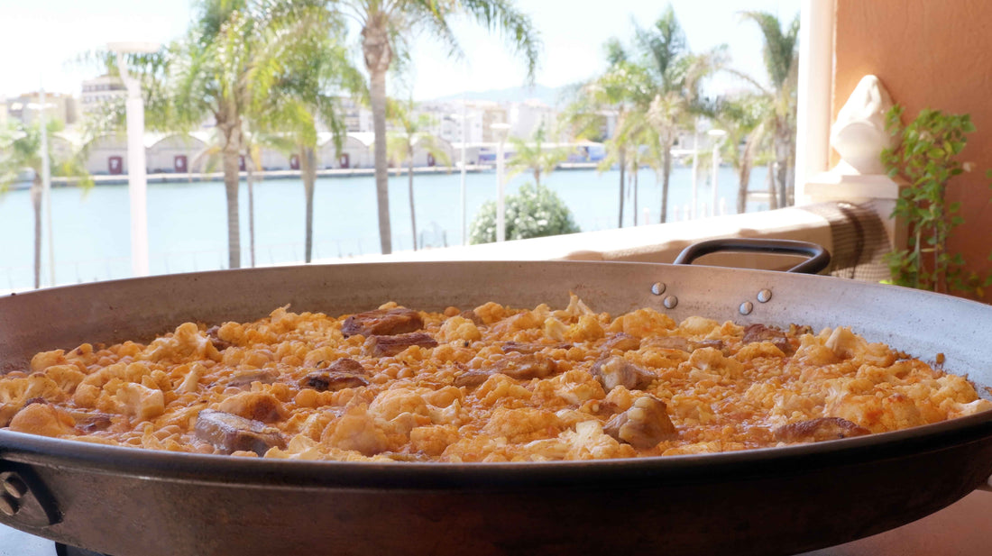 Arroz de costilla, coliflor y garbanzos: sabor de tierra, cocina de verdad