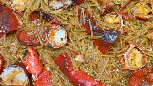 Fideuà de bogavante: sabor de mar y fuego controlado