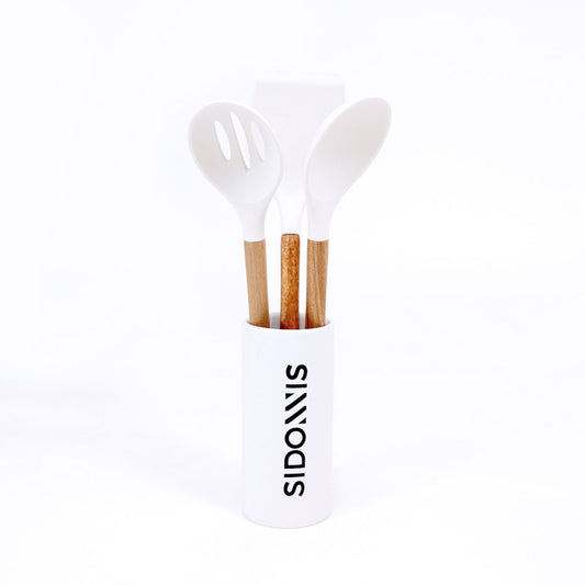 Set de cocina SIDONNIS de tres piezas